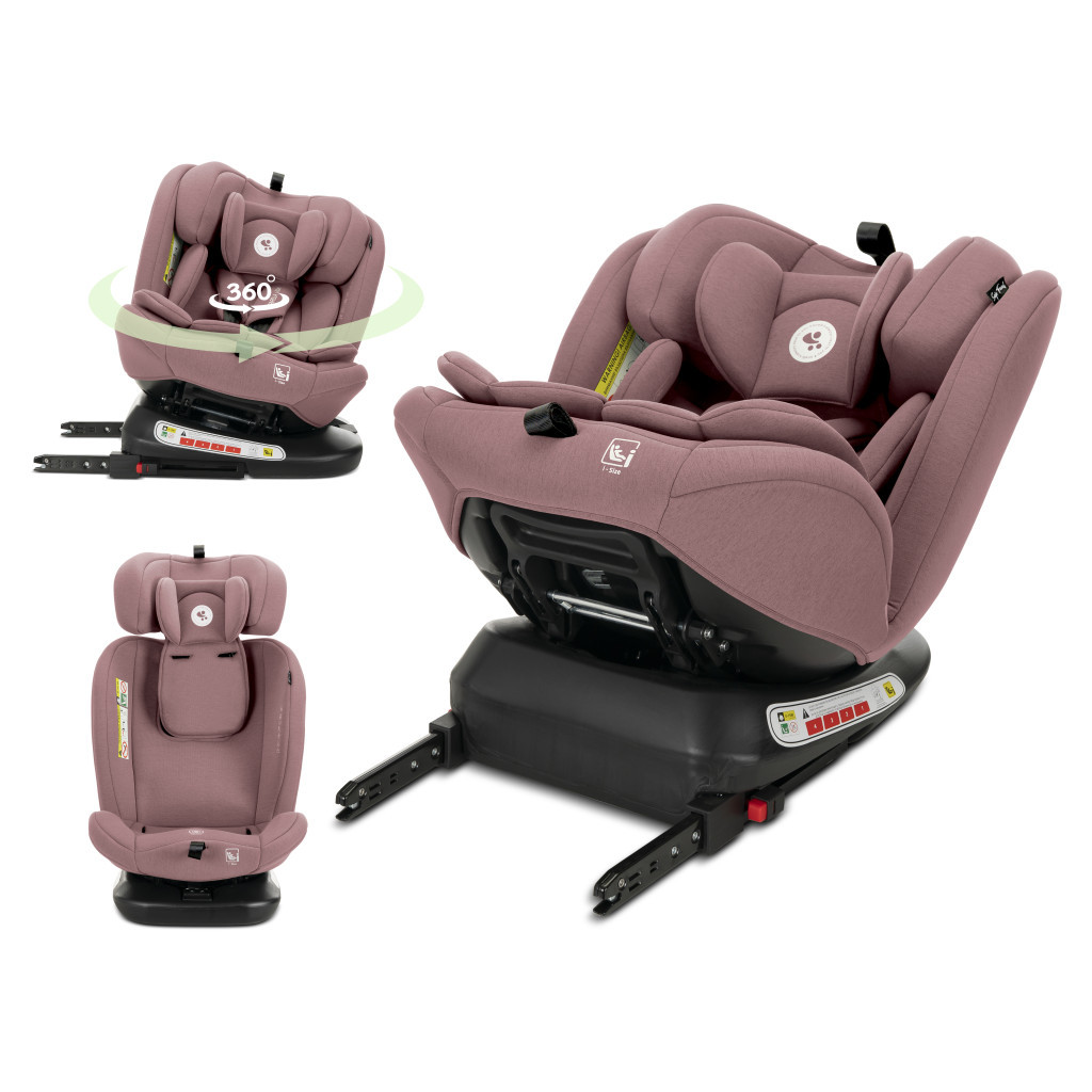 Lorelli Capella autósülés ISOFIX 40-150cm - Pink