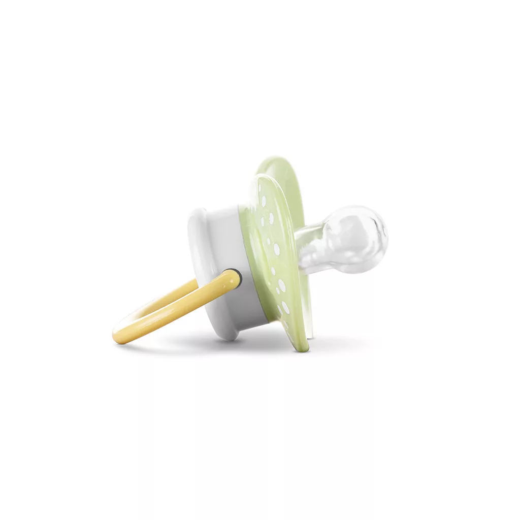 Baby Care cumi kupakkal 2db 6M+ - YELLOW/GREEN