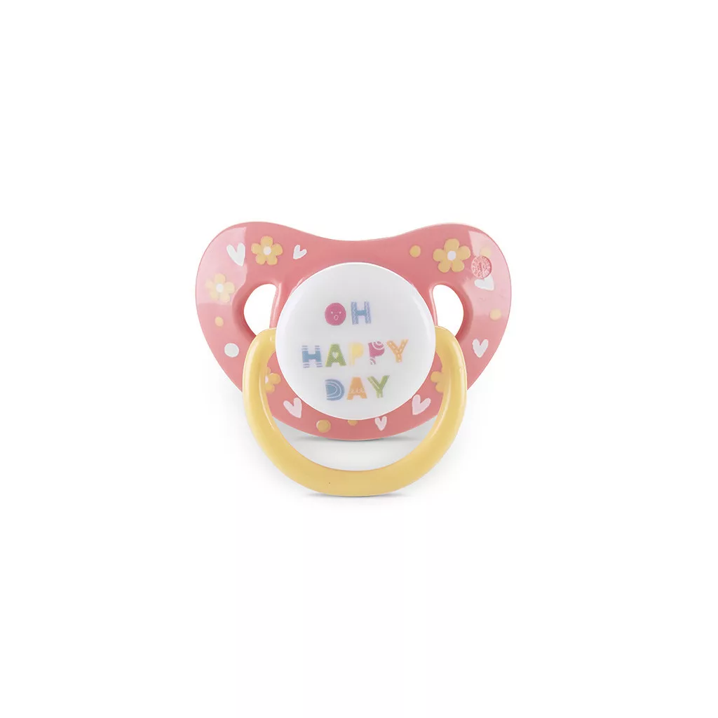 Baby Care cumi kupakkal 2db 6M+ - YELLOW/PINK
