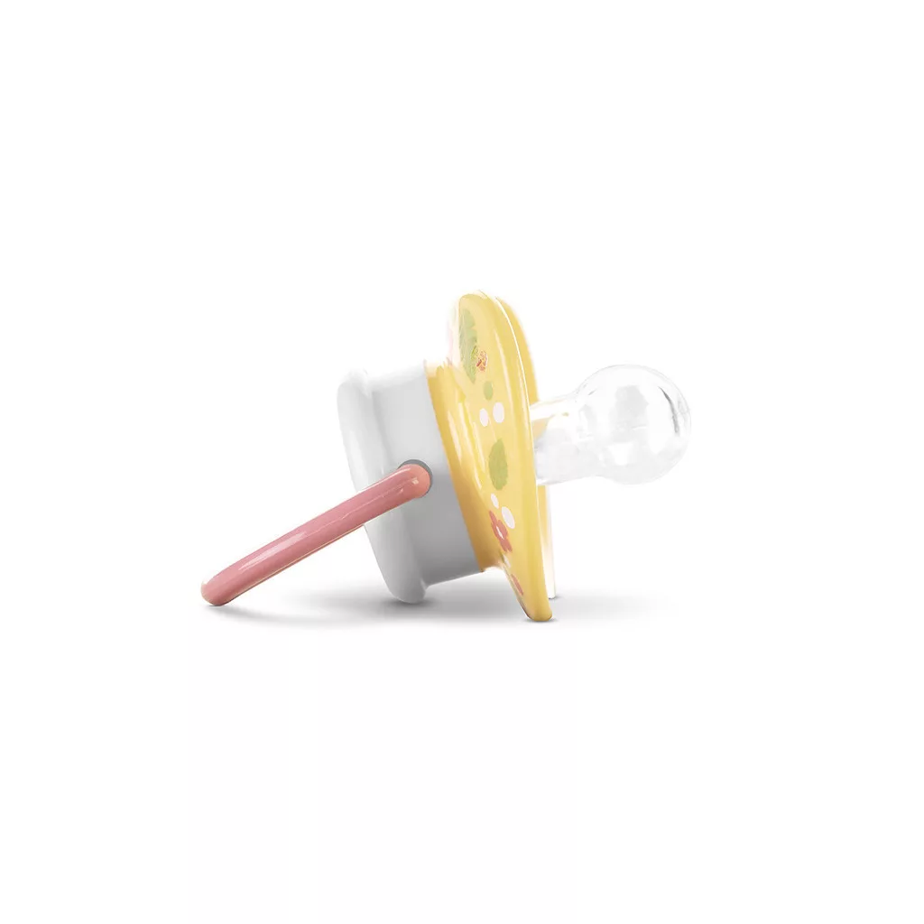 Baby Care cumi kupakkal 2db 6M+ - YELLOW/PINK