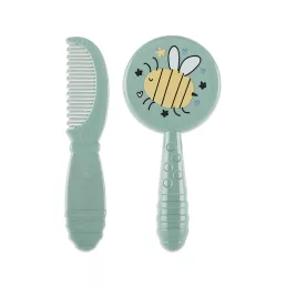 Lorelli My Friend Fésű és hajkefe - Iceberg Green