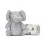 Lorelli Nappy takaró 75x90 cm - Grey Elephant