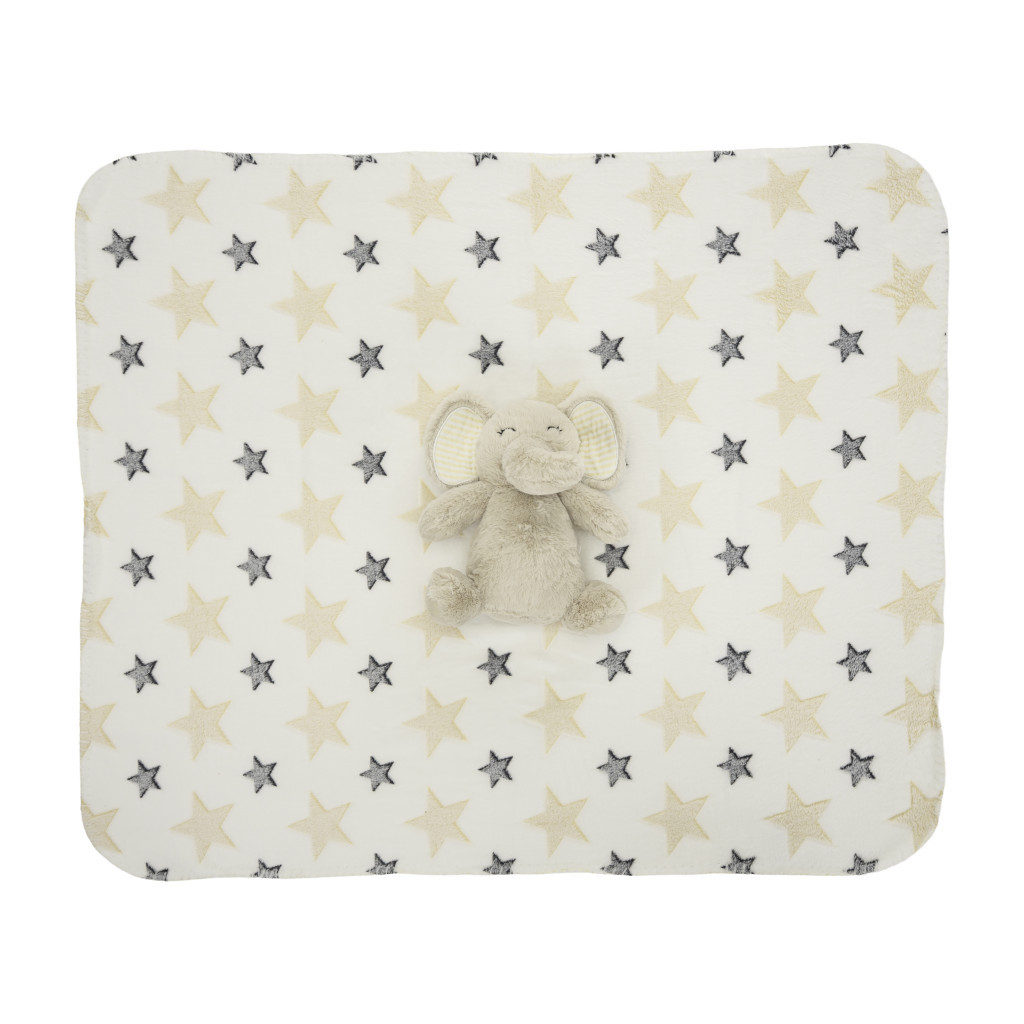 Lorelli Nappy takaró 75x90 cm - Beige Elephant