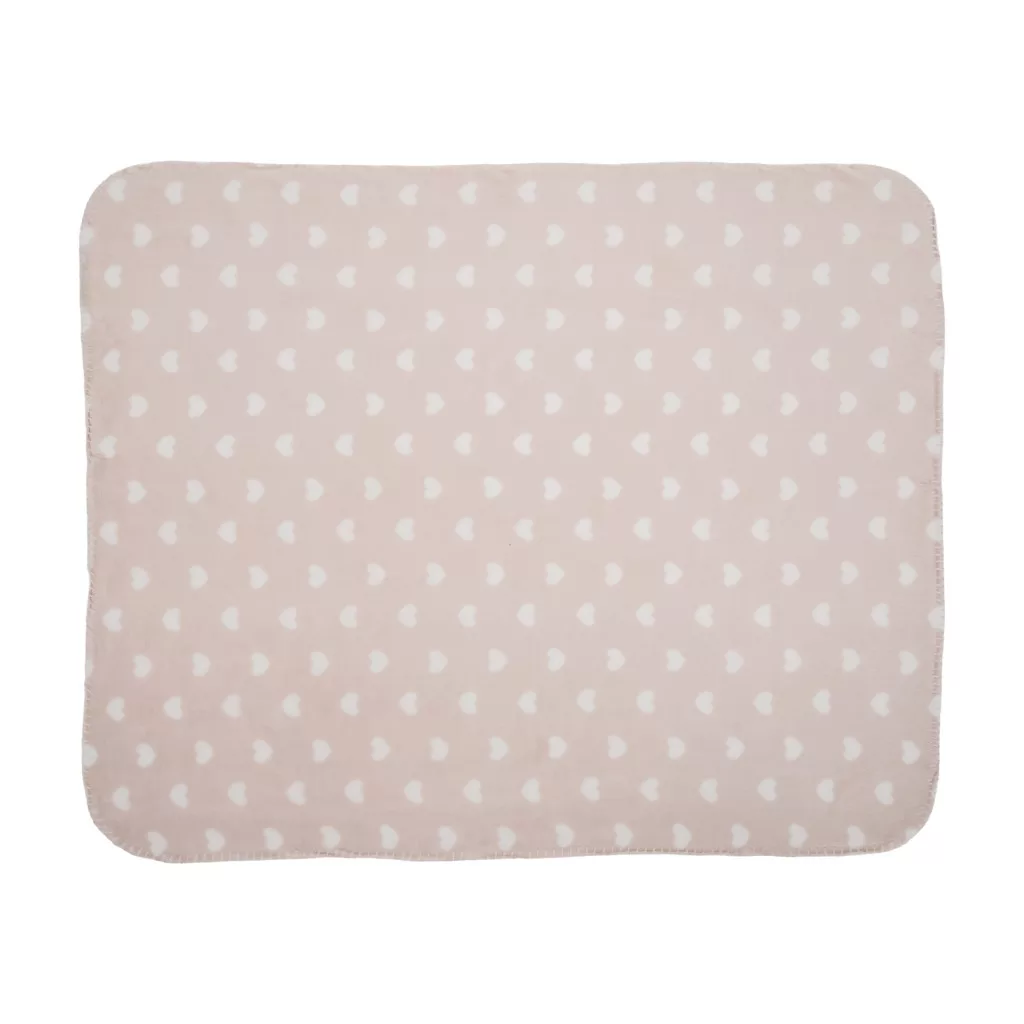 Lorelli Poffy Duo takaró 75x90 cm párnával 45x30 cm - Peach Bunny