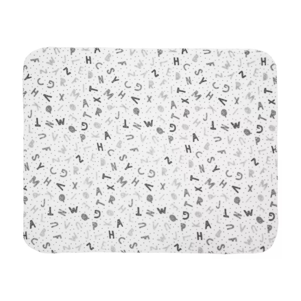 Lorelli Poffy Duo takaró 75x90 cm párnával 45x30 cm - White Grey Teddy Bear