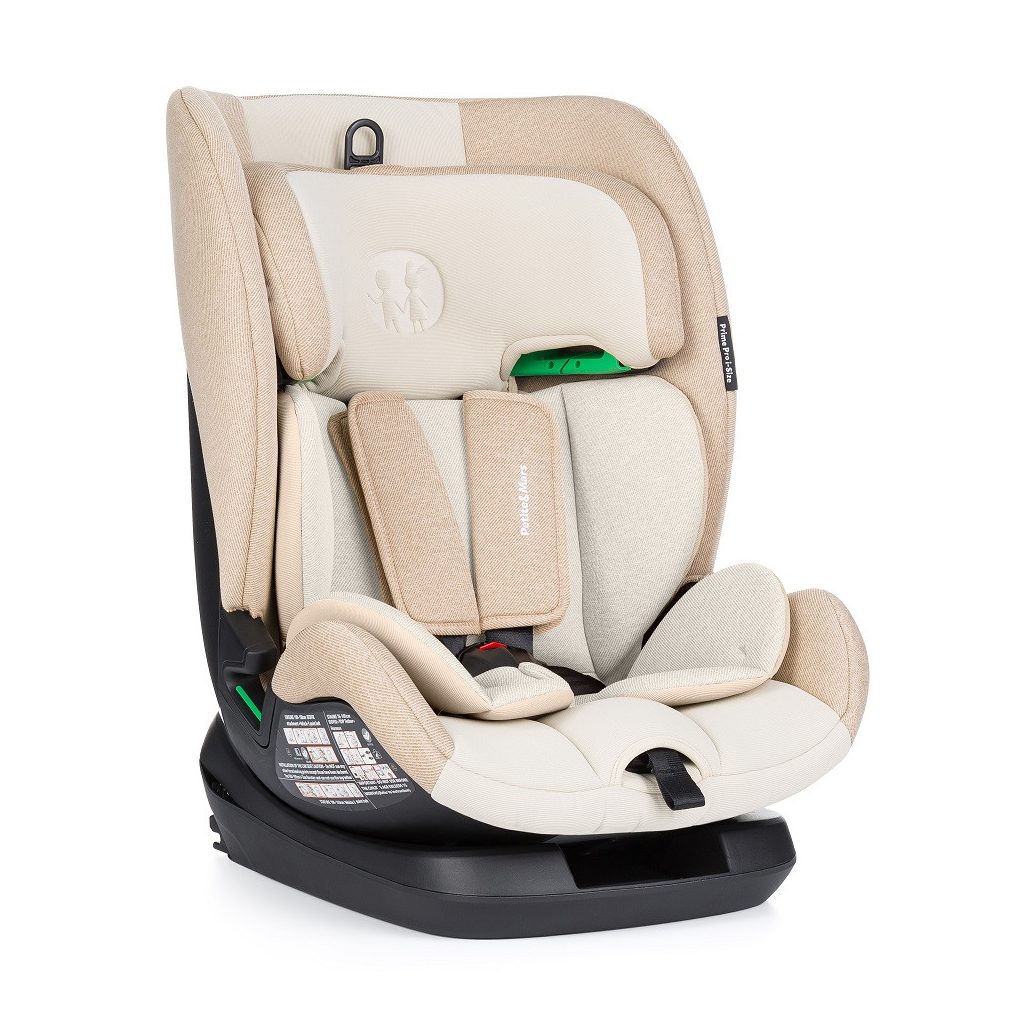 PETITE&MARS Autósülés Prime Pro i-Size Caramel Brown 76-150 cm (9-36 kg)