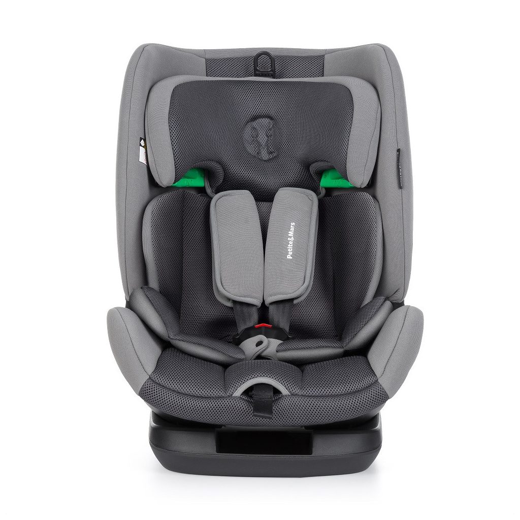 PETITE&MARS Autósülés Prime Pro i-Size Grey Air 76-150 cm (9-36 kg)