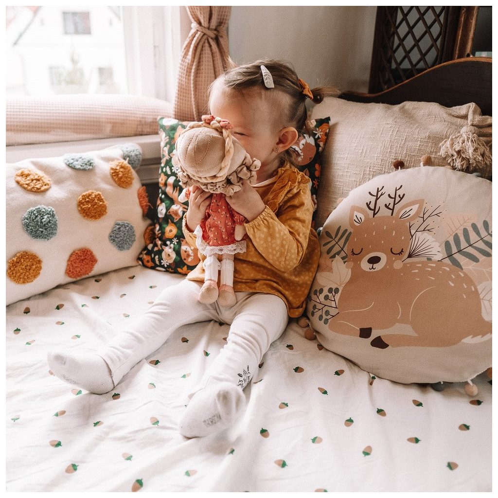 PETITE&MARS Plüss játékbaba Sophie 0hó+, 35 cm