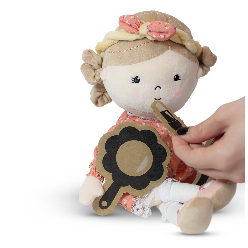 PETITE&MARS Plüss játékbaba Sophie 0hó+, 35 cm