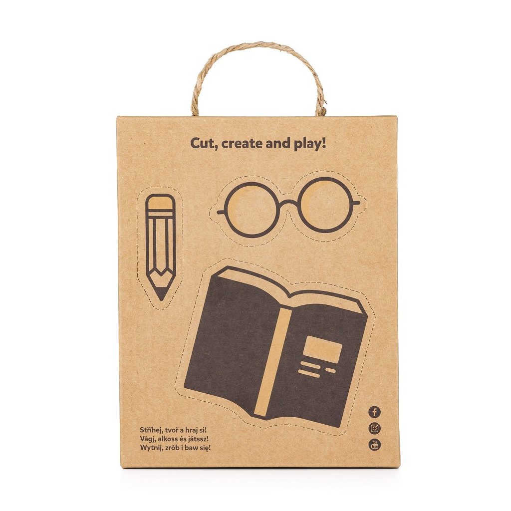 PETITE&MARS Plüss játékbaba Hannah 0+, 35 cm