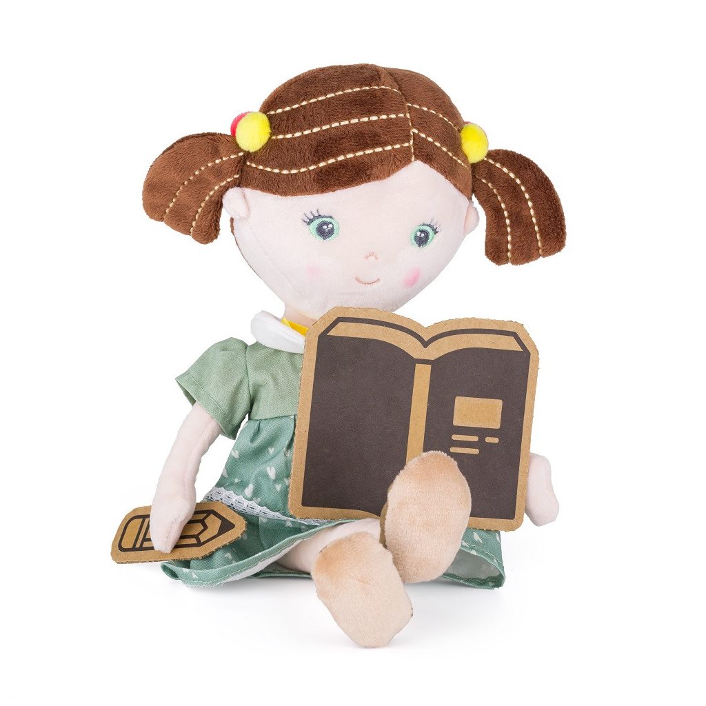 PETITE&MARS Plüss játékbaba Hannah 0+, 35 cm