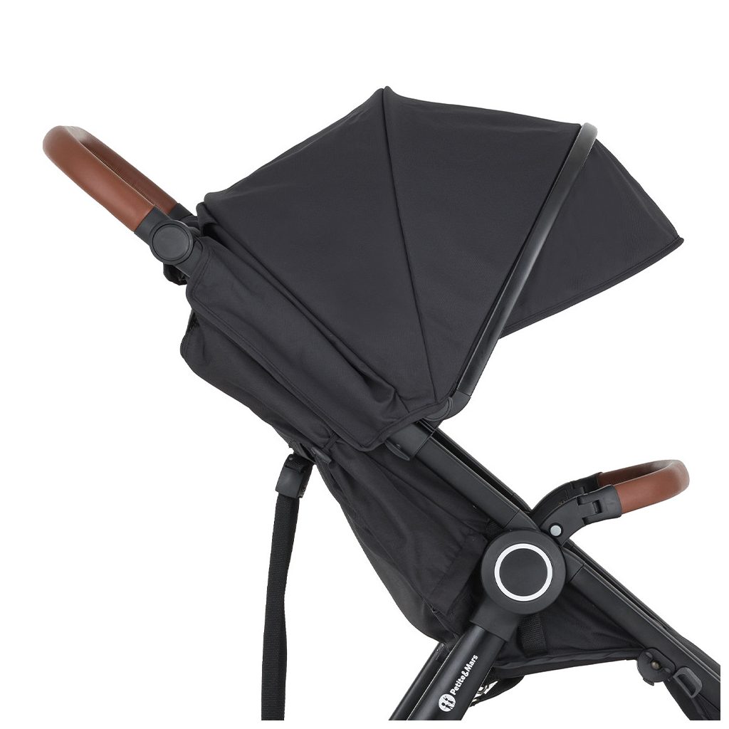 PETITE&MARS Napfénytető+övvédő Street2 Perfect Black