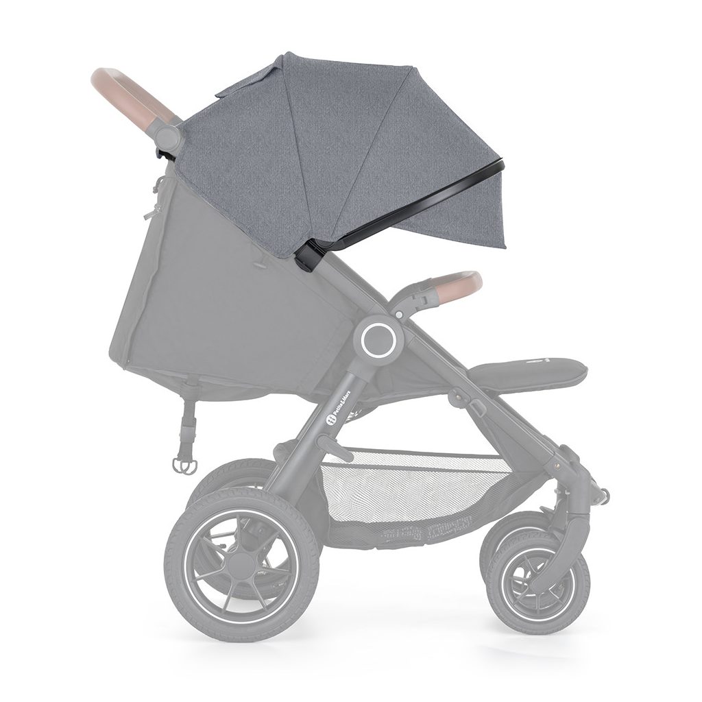 PETITE&MARS Napfénytető+övvédő Street2 Ultimate Grey