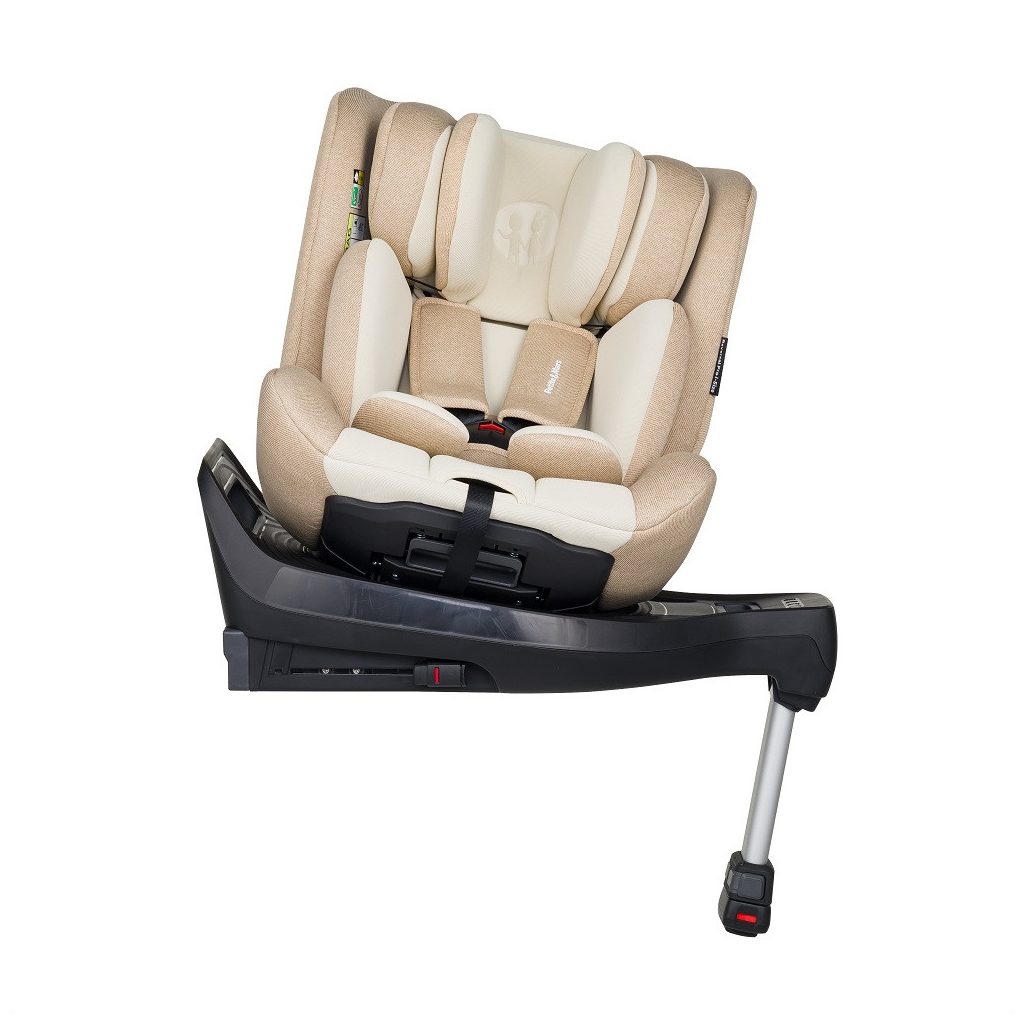 PETITE&MARS Autósülés Reversal Pro i-Size 360° Caramel Brown 40-105 cm (0-18 kg)