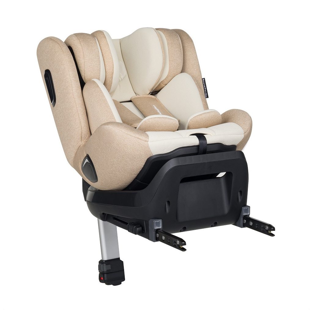 PETITE&MARS Autósülés Reversal Pro i-Size 360° Caramel Brown 40-105 cm (0-18 kg)