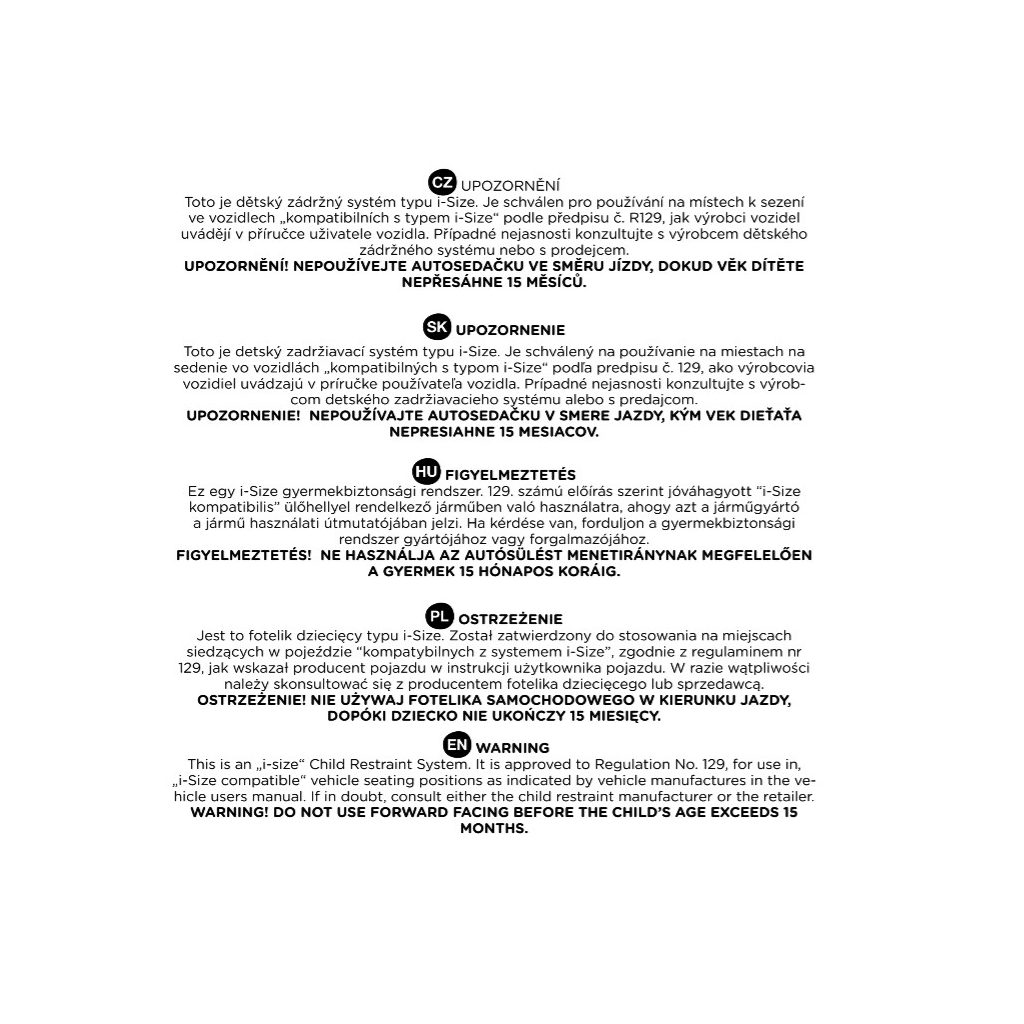 PETITE&MARS Autósülés Reversal Pro i-Size 360° Grey Air 40-105 cm (0-18 kg)