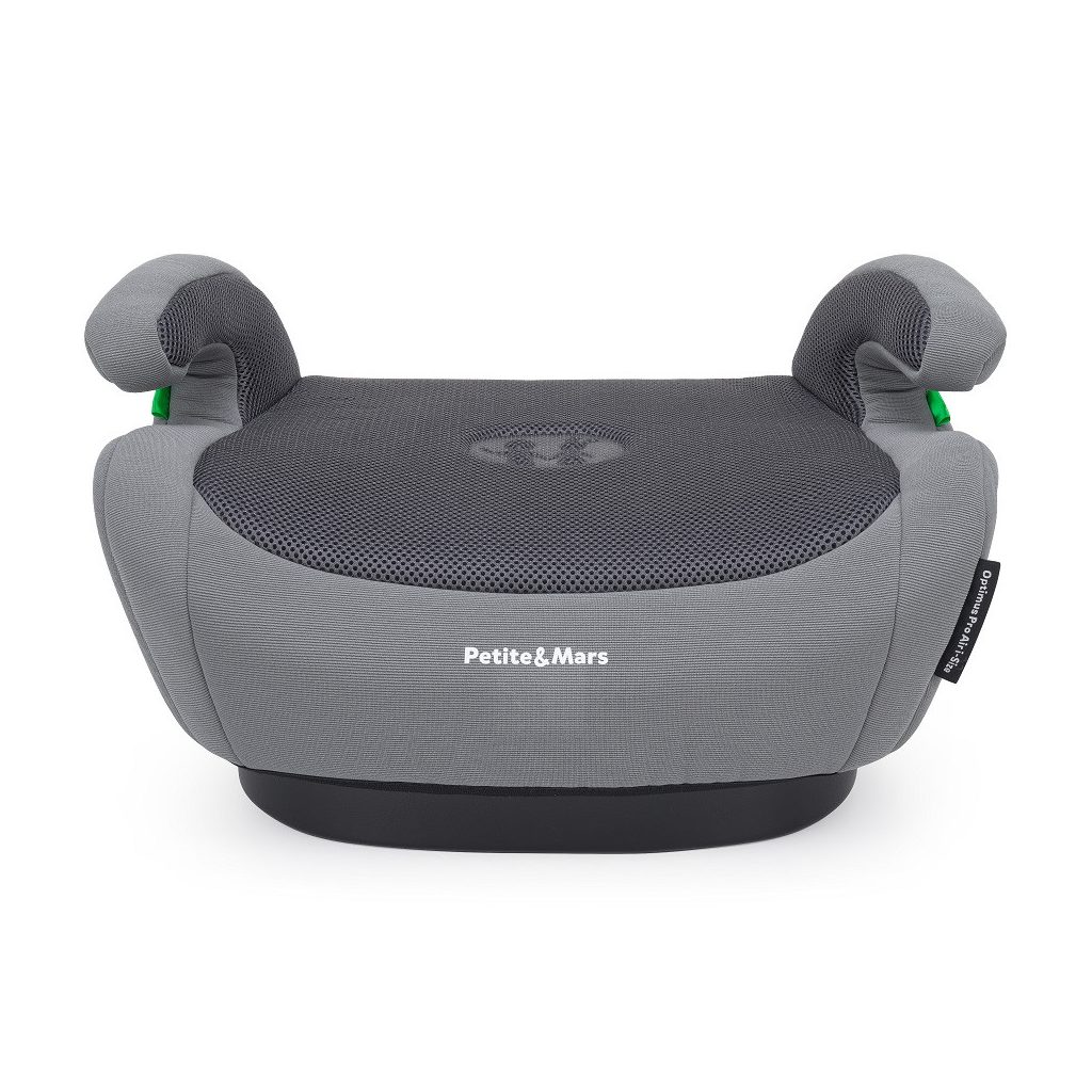 PETITE&MARS Optimus Ülésmagasító Pro i-Size Grey Air 125 - 150 cm (22-36 kg)