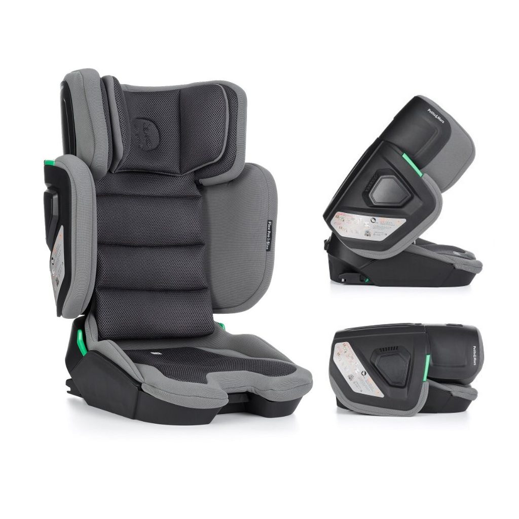 PETITE&MARS Autósülés Flex Pro i-Size Grey Air 100-150 cm (15-36 kg)