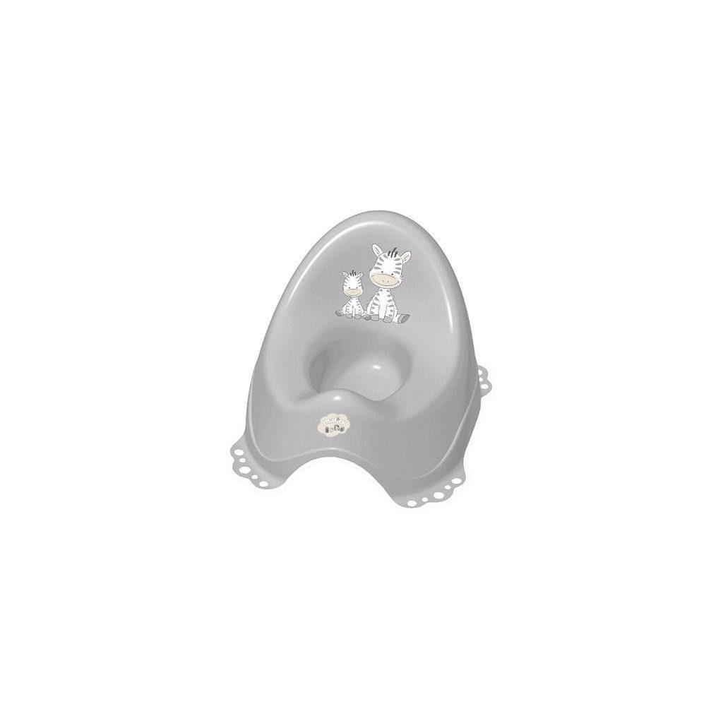 MALTEX Csúszásmentes bili dallamokkal Zebra - grey