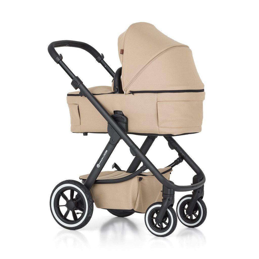 PETITE&MARS Kombinált babakocsi ICON 2in1 Mocha Beige LITE AIR