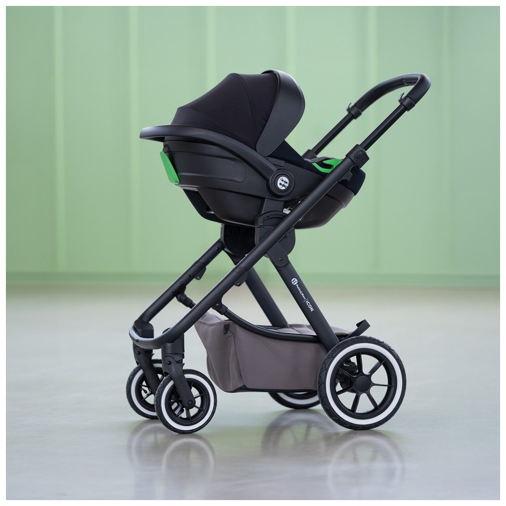 PETITE&MARS Core Pro i-Size autósülés fekete szürke 40-87 cm (0-13 kg)