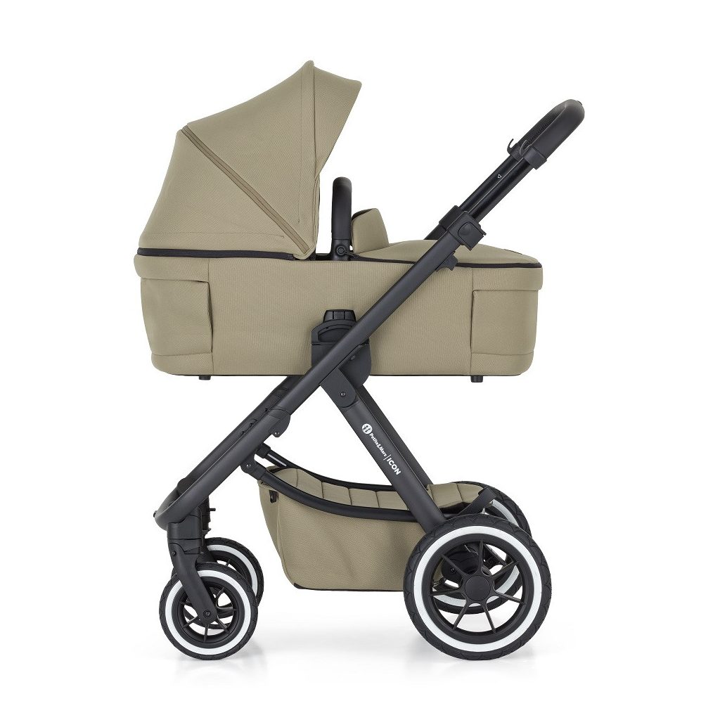 PETITE&MARS Kombinált babakocsi ICON 2in1 Mossy Green XXL AIR