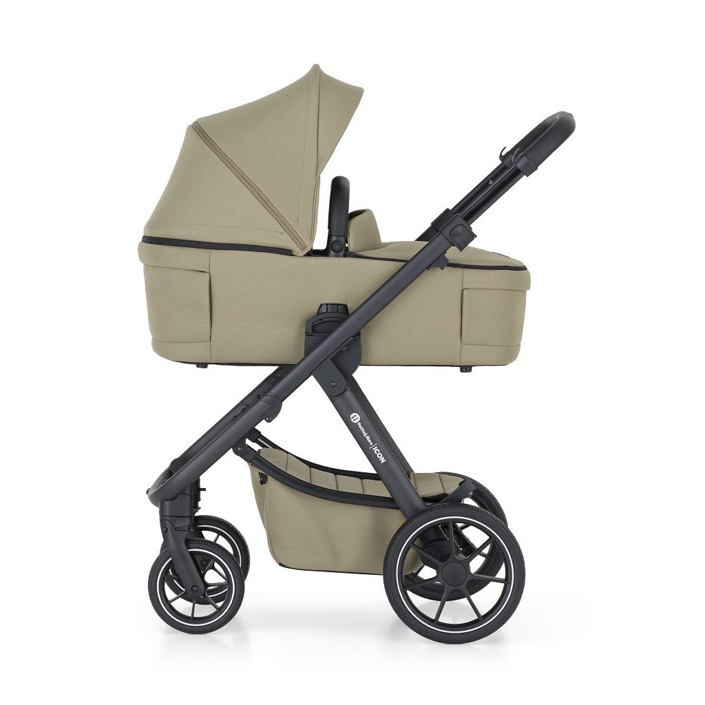 PETITE&MARS Kombinált babakocsi ICON 2in1 Mossy Green XXL RWS