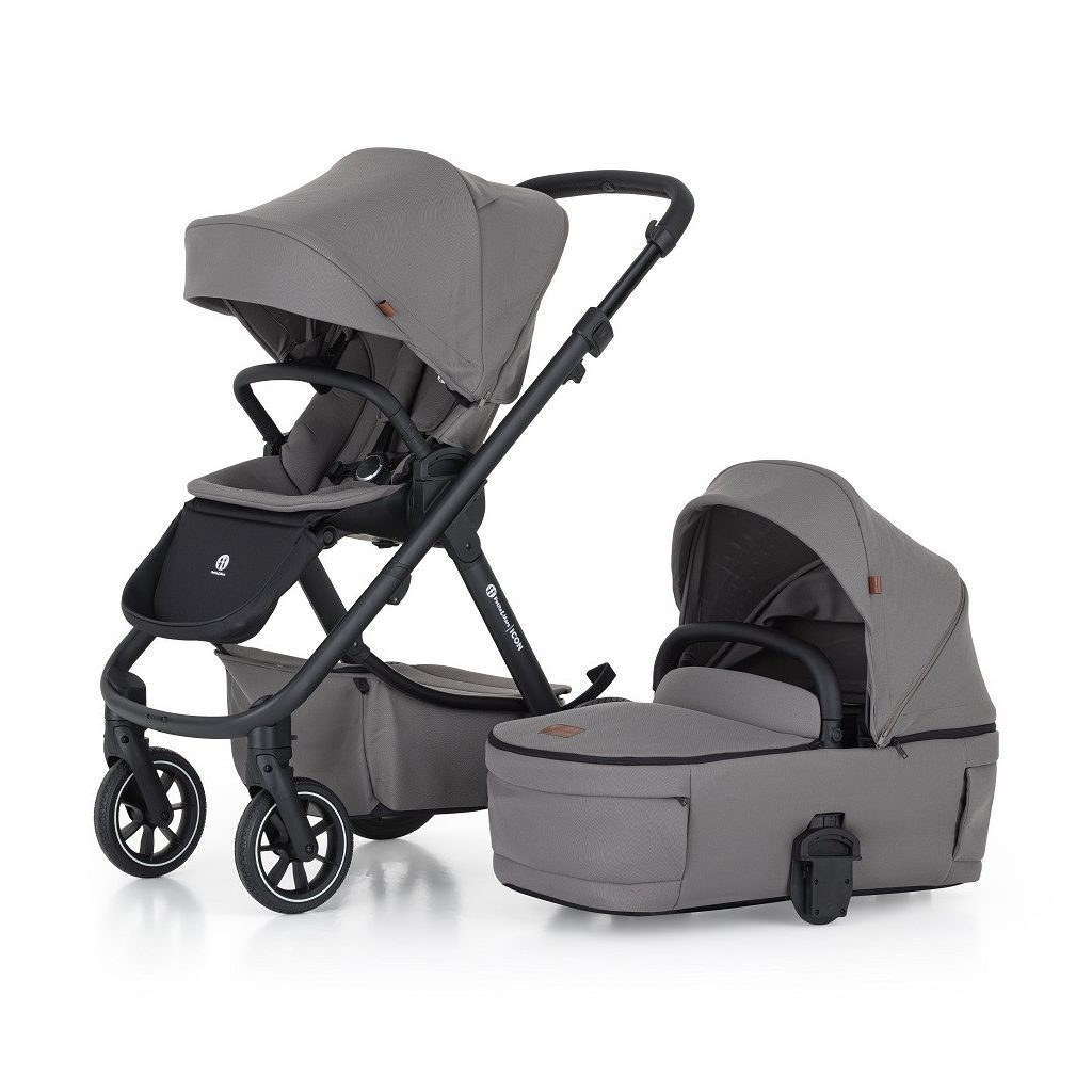 PETITE&MARS Kombinált babakocsi  ICON 2in1 Dove Grey XXL RWS