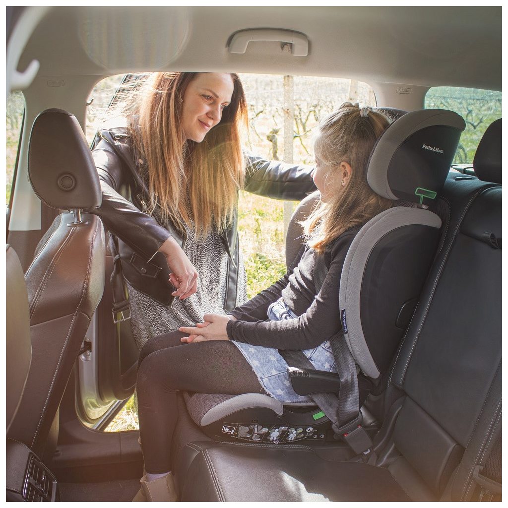 PETITE&MARS Autósülés Elite Fix Pro i-Size Grey Air 100-150 cm (15-36 kg)