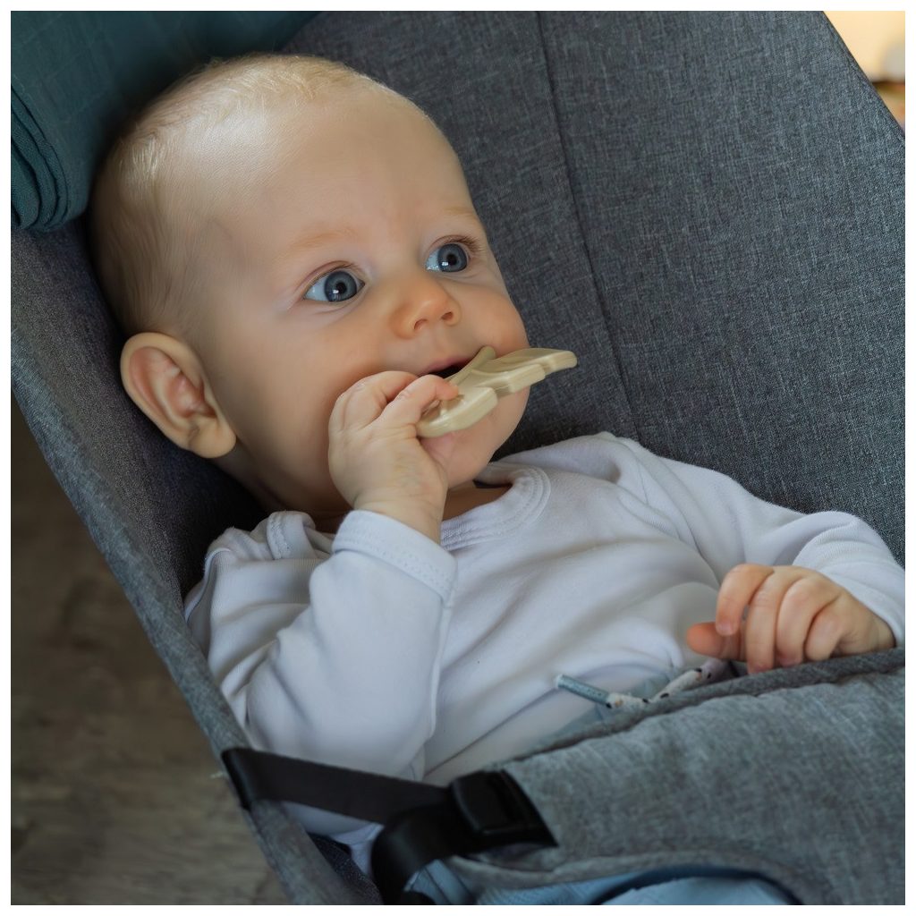 PETITE&MARS Szilikon rágóka TAKE&MATCH Intense Ochre 0m+