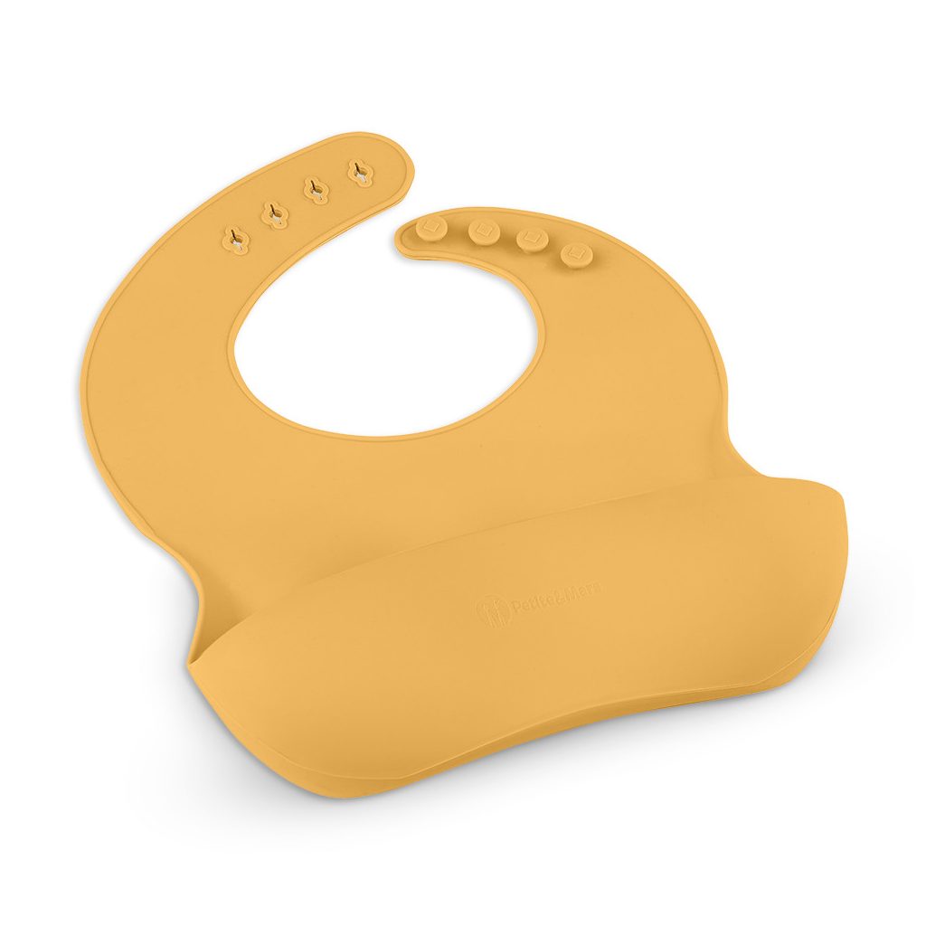 PETITE&MARS Szilikon előke Take&Match Intense Ochre 6m+