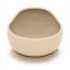 PETITE&MARS Szilikon tál tapadókoronggal TAKE&MATCH Desert Sand 6m+