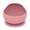 PETITE&MARS Szilikon tál tapadókoronggal TAKE&MATCH Dusty Rose 6m+