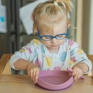 PETITE&MARS  Szilikon tányér tapadókoronggal TAKE&MATCH Misty Green 6m+