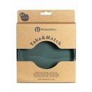 PETITE&MARS  Szilikon tányér tapadókoronggal TAKE&MATCH Misty Green 6m+