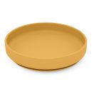 PETITE&MARS  Szilikon tányér tapadókoronggal TAKE&MATCH Intense Ochre 6m+