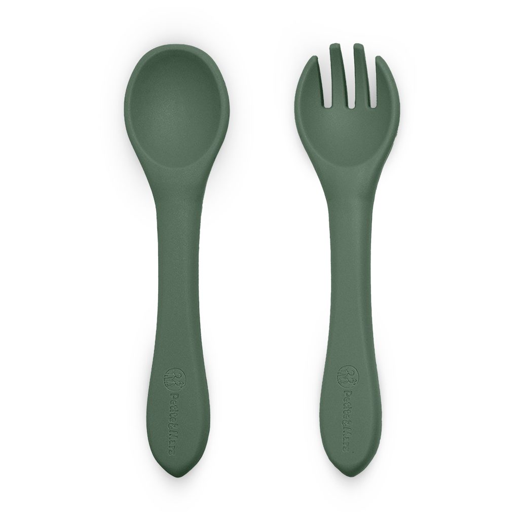 PETITE&MARS Szilikon evőeszközök TAKE&MATCH Misty Green 6m+