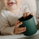 PETITE&MARS Szilikon bögre Take&Match Desert Sand 6m+