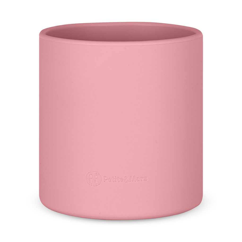 PETITE&MARS Szilikon bögre Take&Match Dusty Rose 6m+