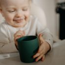 PETITE&MARS Szilikon bögre Take&Match Dusty Rose 6m+