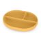 PETITE&MARS Szilikon osztott tányér, ovális Take&Match Intense Ochre 6m+