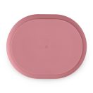 PETITE&MARS Szilikon osztott tányér, ovális Take&Match Dusty Rose 6m+