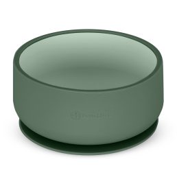   PETITE&MARS Kétszínű szilikon tál Take&Match Misty Green 6m+