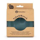 PETITE&MARS Kétszínű szilikon tál Take&Match Misty Green 6m+