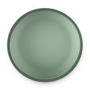 PETITE&MARS Kétszínű szilikon tál Take&Match Misty Green 6m+