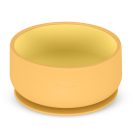 PETITE&MARS Kétszínű szilikon tál Take&Match Intense Ochre 6m+