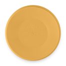 PETITE&MARS Kétszínű szilikon tál Take&Match Intense Ochre 6m+