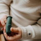 PETITE&MARS Szilikon ujjra húzható fogkefe szett Rose&Sand 2 db 0m+