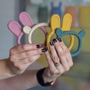 PETITE&MARS Szilikon rágóka Teddy Misty Green 0m+