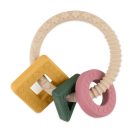 PETITE&MARS szilikon rágóka Figures Desert Sand 0m+